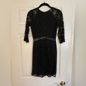 H&M Black Lace Dress